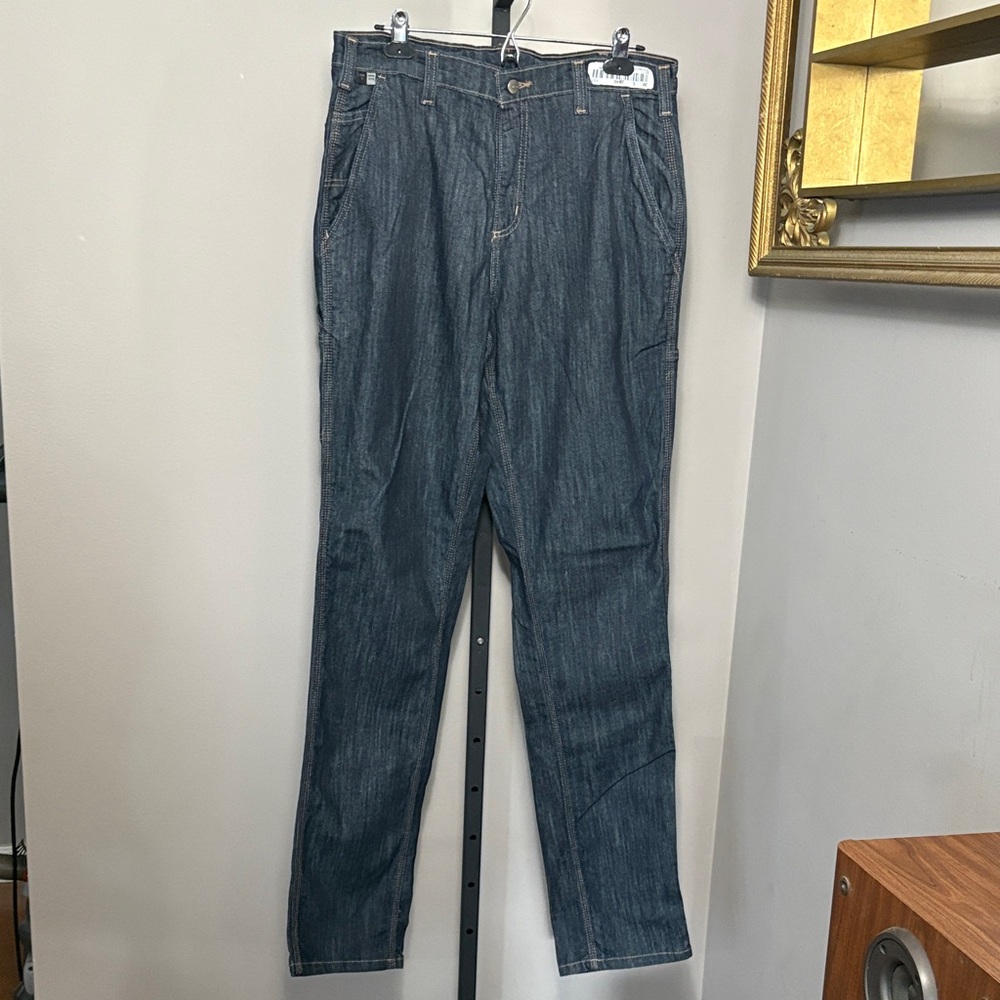 Carhartt 33x36 Carpenter Denim Jeans FR CAT2 FLAME RESISTANT 290-83